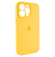 Чохол Silicone Case Full Camera Protective iPhone 15 Pro yellow PLS-00-00111547