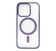 Чохол TPU+PC Сolor сase with MagSafe iPhone 14 Pro Max purple PLS-00-00135423