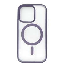 Чохол TPU+PC Сolor сase with MagSafe iPhone 14 Pro Max purple PLS-00-00135423
