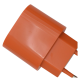 Зарядний пристрій для iPhone 17 Pro Max 35W 3A USB-C з кабелем С-C (NO LOGO) orange (УЦІНКА) PLS-00-00168581