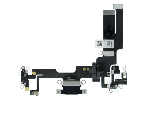 Шлейф iPhone 14 з роз'ємом зарядки black (Original) PLS-00-00107183