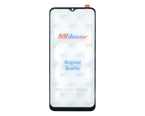 Скло дисплея Realme C30s з OCA плівкою black (Musttby) PLS-00-00123089