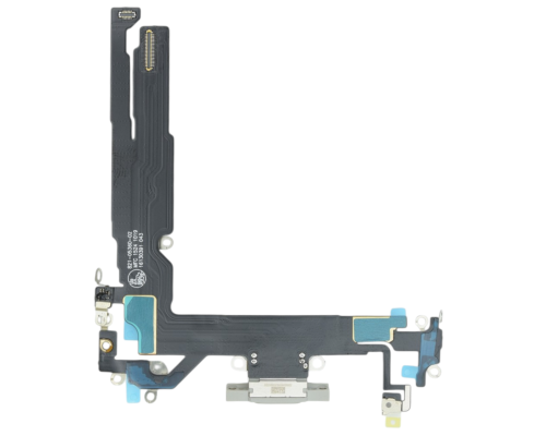 Шлейф iPhone 17 з роз'ємом зарядки white (Original China) PLS-00-00152697