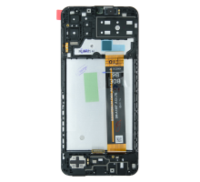 Дисплей Samsung M135 Galaxy M13 (2022) з сенсором та рамкою black (Original) PLS-00-00098051