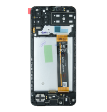 Дисплей Samsung M135 Galaxy M13 (2022) з сенсором та рамкою black (Original) PLS-00-00098051
