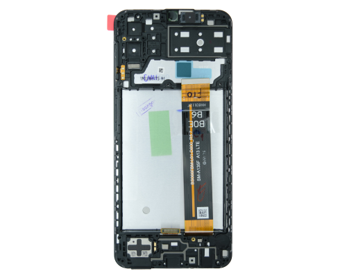 Дисплей Samsung M135 Galaxy M13 (2022) з сенсором та рамкою black (Original) PLS-00-00098051