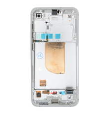 Дисплей Samsung S711 Galaxy S23 FE з сенсором та рамкою silver (Original Assembled) PLS-00-00148352
