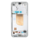 Дисплей Samsung S711 Galaxy S23 FE з сенсором та рамкою silver (Original Assembled) PLS-00-00148352