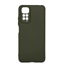 Чохол Silicone Cover Full Camera Xiaomi Redmi Note 11 dark green PLS-00-00117514