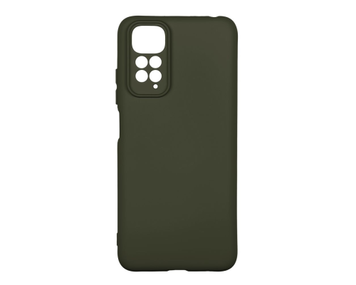 Чохол Silicone Cover Full Camera Xiaomi Redmi Note 11 dark green PLS-00-00117514