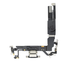 Шлейф iPhone 17 з роз'ємом зарядки black (Original Used) PLS-00-00152684