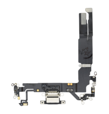 Шлейф iPhone 17 з роз'ємом зарядки black (Original Used) PLS-00-00152684