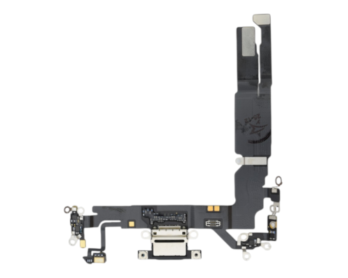 Шлейф iPhone 17 з роз'ємом зарядки black (Original Used) PLS-00-00152684