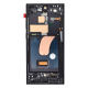 Дисплей Samsung S918 Galaxy S23 Ultra з сенсором та рамкою black (OLED) (Small size) PLS-00-00137705