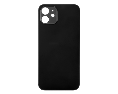 Задня кришка iPhone 12 black (Стандартний отвір) PLS-00-00049770
