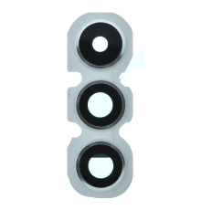 Скло камери Samsung A346B Galaxy A34 2023 з рамкою silver PLS-00-00122616