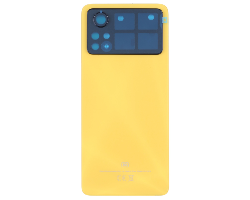 Задня кришка Xiaomi Poco X4 Pro (5G) yellow (OEM) PLS-00-00101996