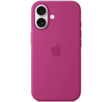 Чохол Silicone Case Full з MagSafe та Анімацією iPhone 16 fuchsia PLS-00-00134874
