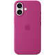 Чохол Silicone Case Full з MagSafe та Анімацією iPhone 16 fuchsia PLS-00-00134874