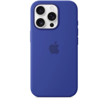 Чохол Silicone Case Full з MagSafe та Анімацією iPhone 16 Pro Max ultramarine blue PLS-00-00134946