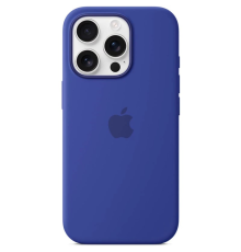 Чохол Silicone Case Full з MagSafe та Анімацією iPhone 16 Pro Max ultramarine blue PLS-00-00134946