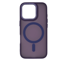 Чохол TPU+PC Metal Buttons with MagSafe iPhone 16 Pro Max purple PLS-00-00135456