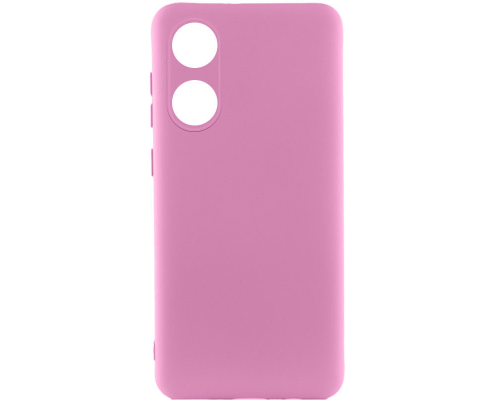 Чохол Silicone Cover Full Camera Oppo A38 (A18) pink PLS-00-00118167
