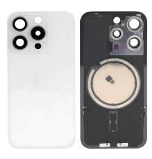 Задня кришка iPhone 15 Pro зі склом камери white (Original China) PLS-00-00113954