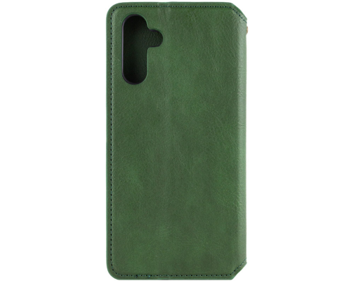 Чохол-книжка Leather Cubic Samsung A155 Galaxy A15 green PLS-00-00131637