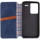 Чохол-книжка Leather Cubic Xiaomi Redmi Note 13 Pro Plus 5G blue PLS-00-00131707