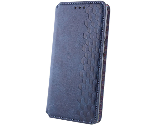 Чохол-книжка Leather Cubic Samsung A556 Galaxy A55 blue PLS-00-00131654