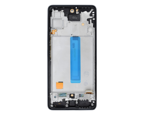Дисплей Samsung A536 Galaxy A53 (2022) з сенсором та рамкою black (IPS) PLS-00-00141967