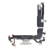 Шлейф iPhone 16 з роз'ємом зарядки white (Original China) PLS-00-00133998