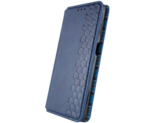 Чохол-книжка Leather Cubic Oppo A60 4G blue PLS-00-00162825