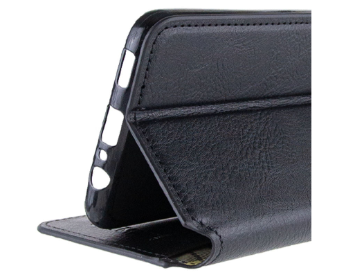Чохол-книжка Leather Cubic Oppo A38 black PLS-00-00162818