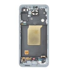 Дисплей Samsung A556 Galaxy A55 5G з сенсором та рамкою ice blue (Original) PLS-00-00120385