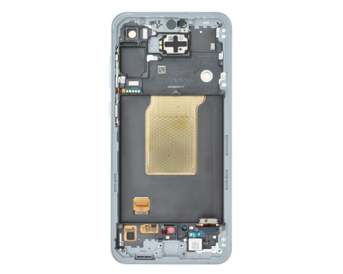 Дисплей Samsung A556 Galaxy A55 5G з сенсором та рамкою ice blue (Original) PLS-00-00120385