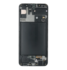 Дисплей Samsung A307 Galaxy A30s (2019) з сенсором та рамкою black (Original) PLS-00-00027876