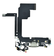 Шлейф iPhone 15 Pro з роз'ємом зарядки natural titanium (Original China) PLS-00-00112865