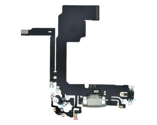 Шлейф iPhone 15 Pro з роз'ємом зарядки natural titanium (Original China) PLS-00-00112865