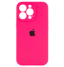 Чохол Silicone Case Full Camera Protective iPhone 14 Pro Max barbie pink PLS-00-00103035
