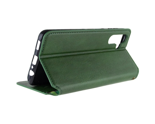 Чохол-книжка Leather Cubic Samsung A376 Galaxy A37 green PLS-00-00162901