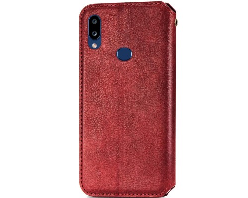 Чохол-книжка Leather Cubic Samsung A107 Galaxy A10s red PLS-00-00162856