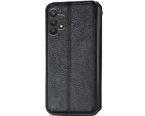 Чохол-книжка Leather Cubic Samsung A325 Galaxy A32 black PLS-00-00162890