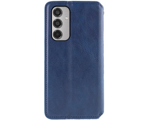 Чохол-книжка Leather Cubic Samsung M356 Galaxy M35 blue PLS-00-00162933