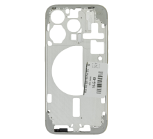 Середня частина корпусу для iPhone 15 Pro EU silver (OEM) PLS-00-00163229