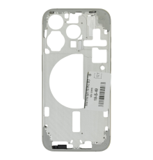 Середня частина корпусу для iPhone 15 Pro EU silver (OEM) PLS-00-00163229