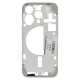 Середня частина корпусу для iPhone 15 Pro EU silver (OEM) PLS-00-00163229