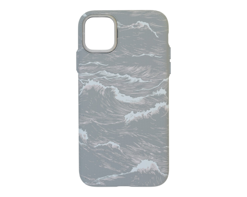 Чохол D Glory Ultra Slim with Magnetic для iPhone 11 gray wave PLS-00-00166047