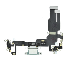 Шлейф iPhone 15 з роз'ємом зарядки green PLS-00-00112851